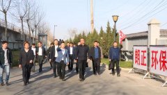 西安市杨副市长一行莅临考察朗正环保建设和运营的应急污水处理项目
